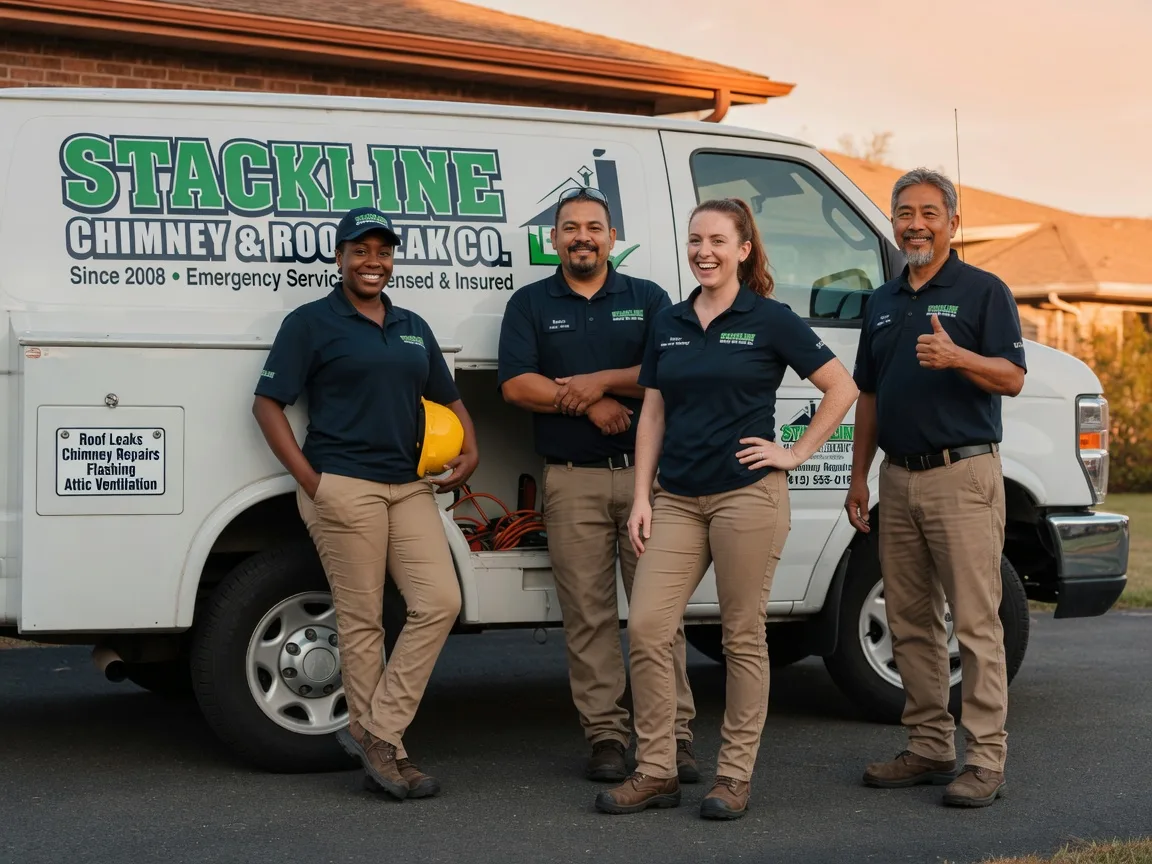 Chimney flashing repair company in Drury, MO